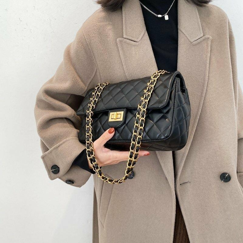 girls pu leather embroidered shoulder bag