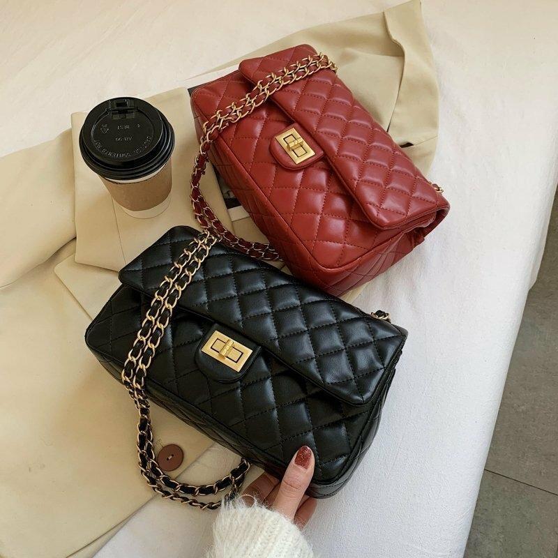 girls pu leather embroidered shoulder bag