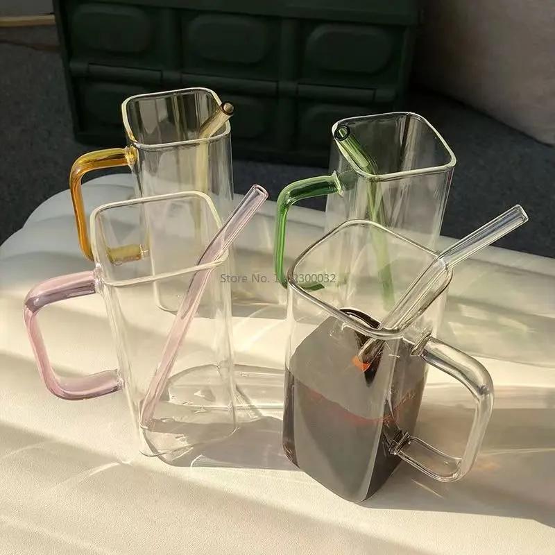 Elegant glass travel mug - 1pc insulated design