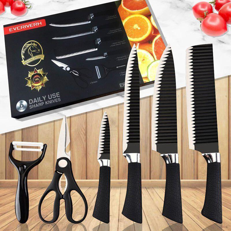 6pc knife set