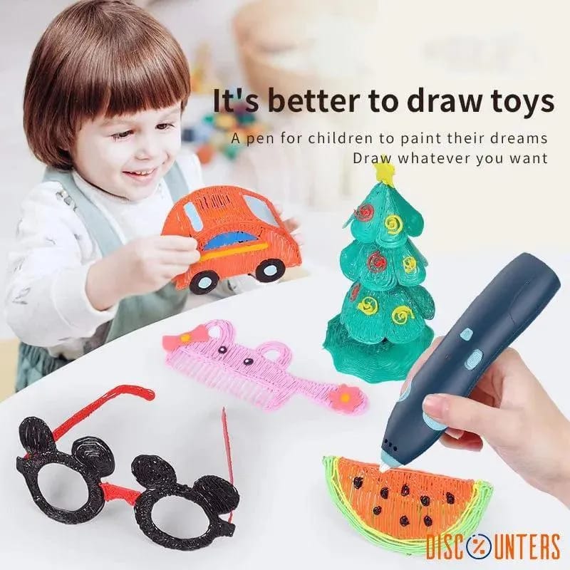 Deluxe 3D art n craft drawing pen set