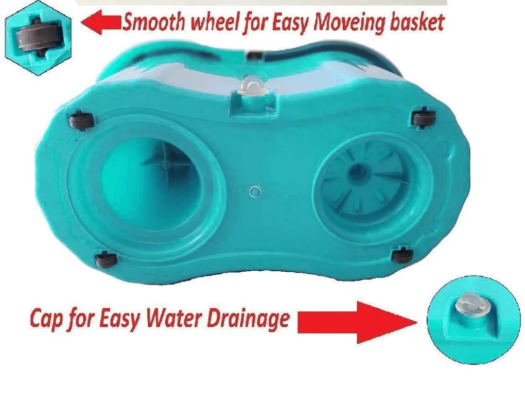 360 spinning mop n bucket set - 1pc affordable n effective solution for cleaning