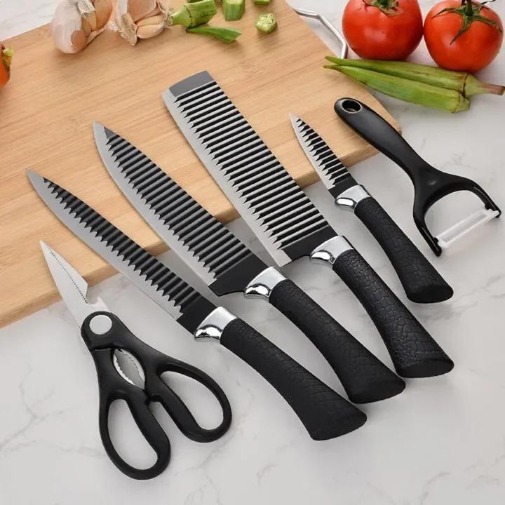 6pc knife set