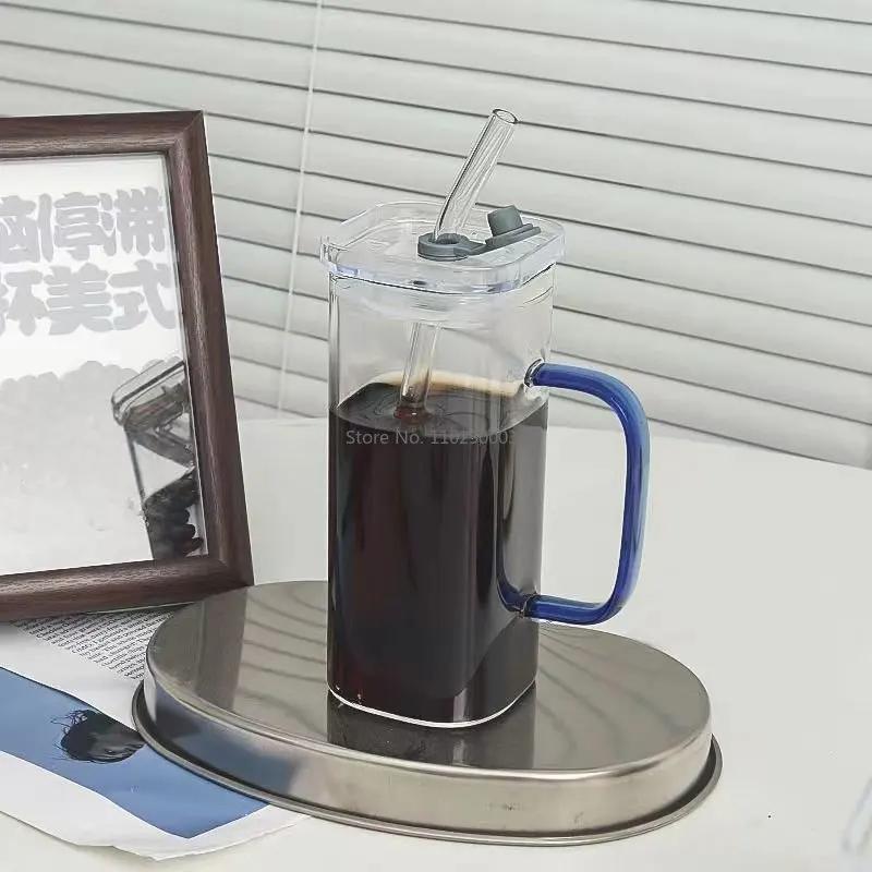 Elegant glass travel mug - 1pc insulated design
