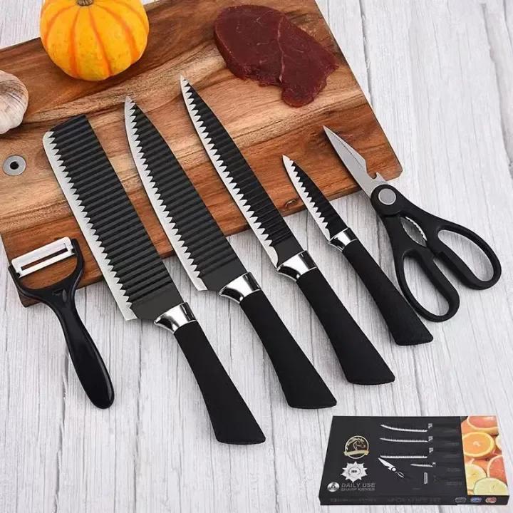 6pc knife set