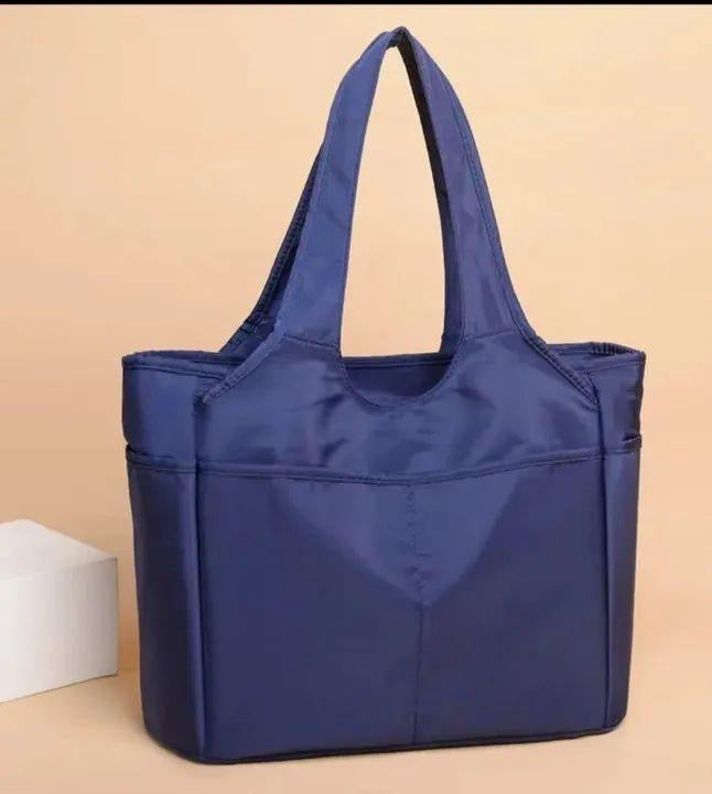 Girls nylon plain shoulder bag