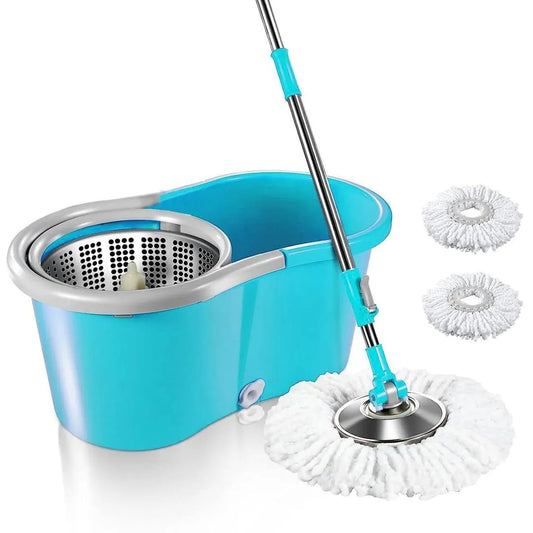 360 spinning mop n bucket set - 1pc affordable n effective solution for cleaning