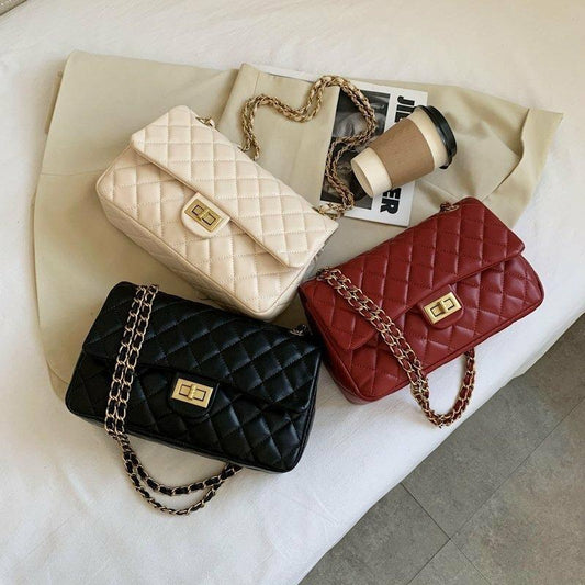 girls pu leather embroidered shoulder bag