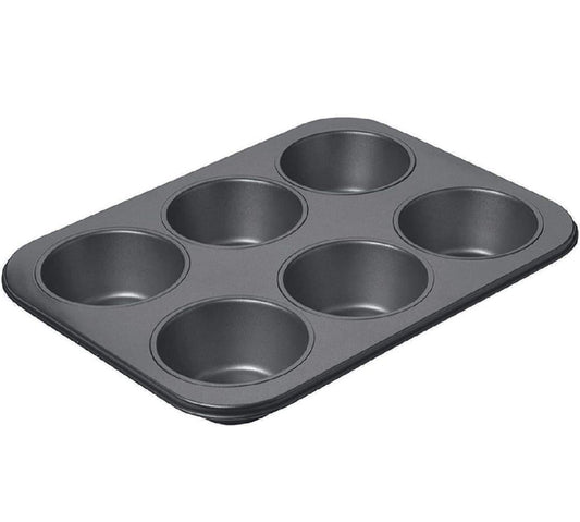 6 cup non stick muffin pan - baking tray