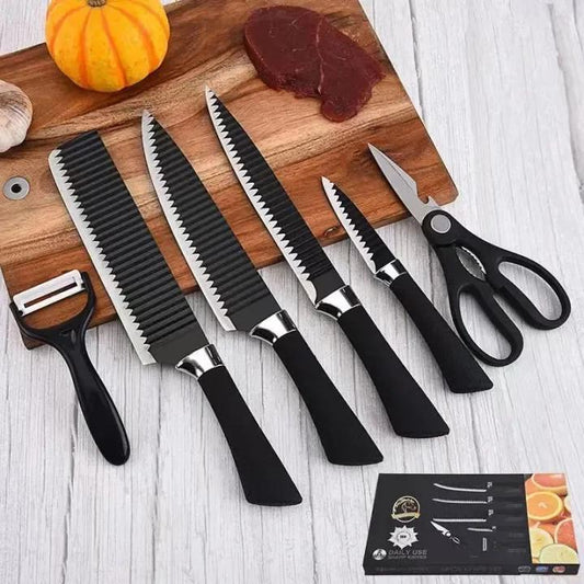 6pc knife set